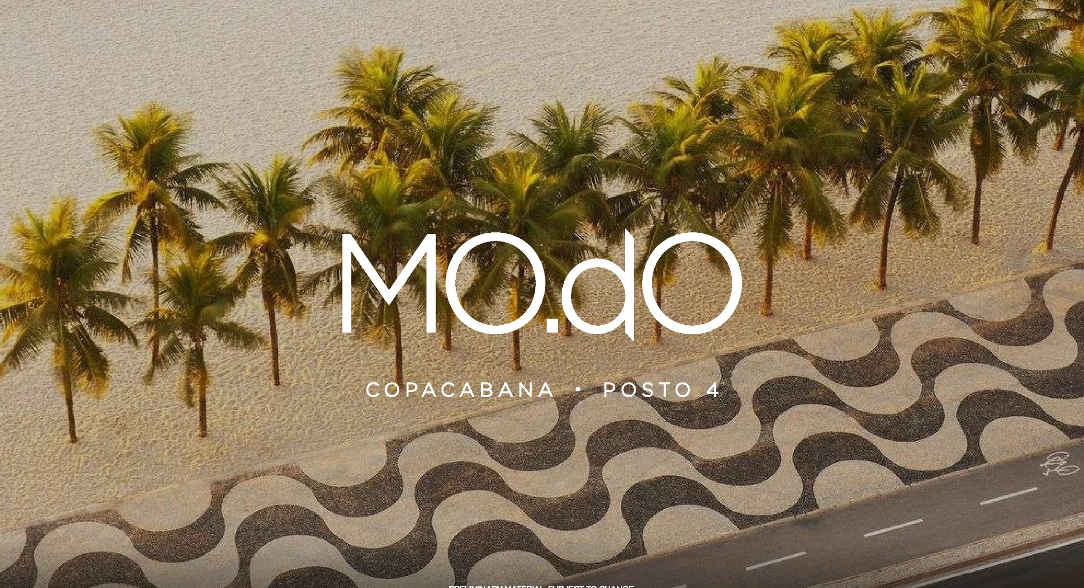 MO.dO Copacabana Posto 4 junto à Praia de Copacabana